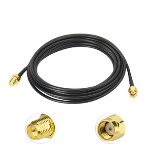 Cáp SMA Cáp Đồng Trục SMA Cái Sang SMA Đực RG174 Cho Ăng Ten Không Dây Cáp Camera An Ninh CCTV - Product Image 4