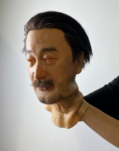 Gute Qualität handgemachte Hyper echte Silikon maske personal isierte realistische Silikon Gesichts maske lebensechte Silikon maske für Party - Product Image 4