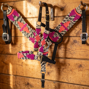 Silla de montar inglesa ecuestre, cabezada y pechera de cuero genuino, ligera, personalizada con cuentas, para equitación de temporada. - Product Image 3
