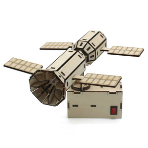 Space Station Model Wooden STEM <b>Education</b> <b>Toy</b> For Kids 7-9 Years DIY Assembly Science Project - Product Image 1