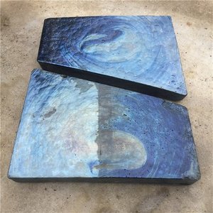 Tùy chỉnh siêu mỏng hình chữ nhật Bazan đúc đá slab tự nhiên kết thúc ngoài trời khối hoặc gạch với bề mặt được đánh bóng - Product Image 1