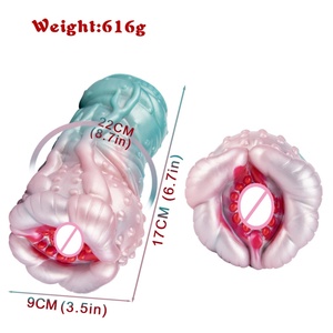 Fantasy Male Masturbator with Soft Silicone Bubble Design Single Channel Adult Sex <b>Toy</b> <b>for</b> <b>Men</b> - Product Image 5
