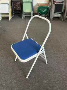 Yoga Backless Tiêu Chuẩn Prop Thực Hành Asana Hoạt Động Yoga Ghế Công Cụ Phụ Trợ Ống Thép Độn Có Thể Gập Lại Yoga Thiền Ghế - Product Image 4