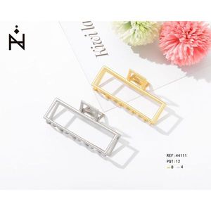 Fermaglio per capelli grande da 9 cm, pinza per capelli in metallo, accessorio per capelli alla moda da donna - Product Image 1