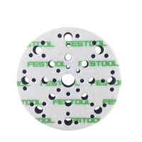 FESTOOL 150mm * 5mm conexión ultrasuave amoladora seca almohadillas para pulir la carrocería del coche con almohadilla de esponja de protección de amortiguador