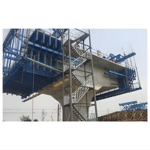 Méthode en porte-à-faux équilibrée de chariot de coffrage en porte-à-faux de déplacement de système de coffrage en béton pour le projet de pont et de chemin de fer - Product Image 6