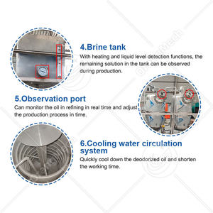 Refinería de Aceite de Oliva Crudo ORSY-SHERRY de 1 Tonelada por Día, Mini Refinería Completa para Extracción de Aceite de Maíz, Precio de la Máquina - Product Image 5