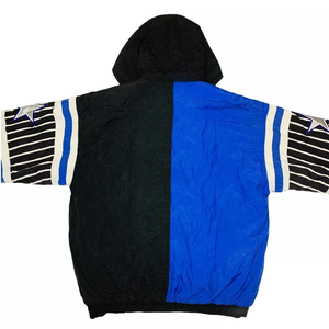 Hombres Vintage <span class=keywords><strong>Retro</strong></span> Fútbol Tallas grandes Adultos <span class=keywords><strong>Ropa</strong></span> Nuevo Colorblock <span class=keywords><strong>80</strong></span> 90s Capucha Baloncesto Abrigo Diseño Chaqueta cortavientos - Product Image 6