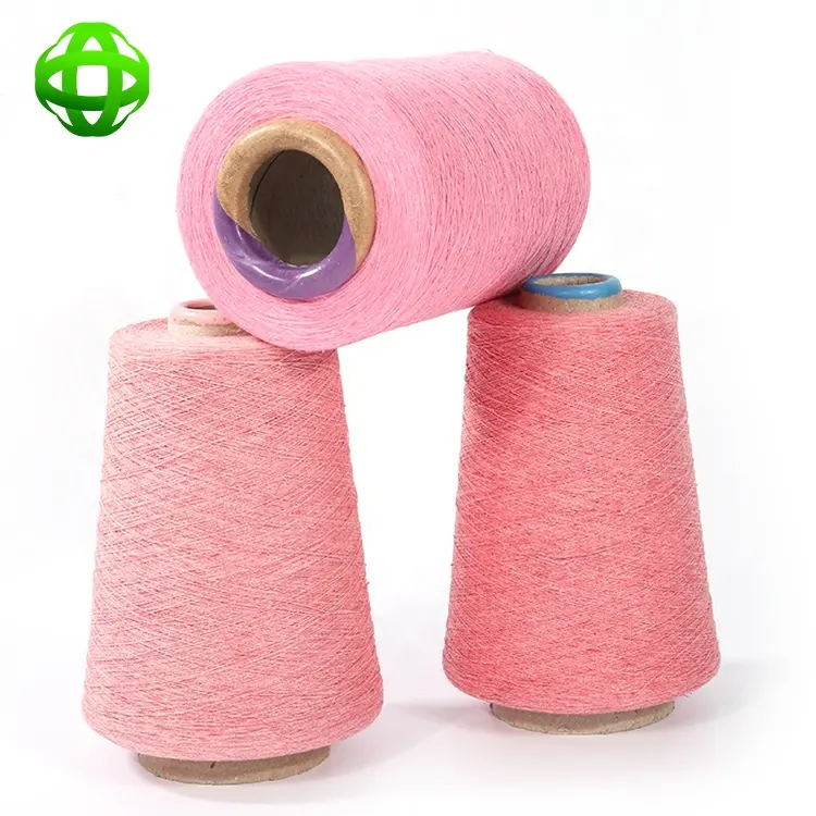Hotselling Wholesale recycled colored Vietnam cotton spun polyester yarn for socks