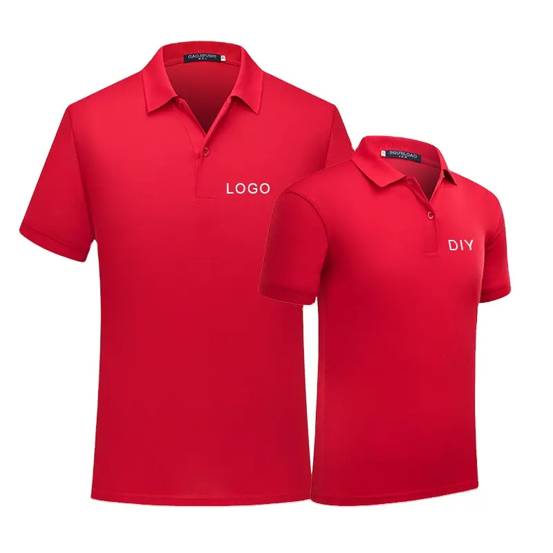 Factory wholesale cheap price men's polo t shirts custom size US/Europe size silk cotton polo shirts for men