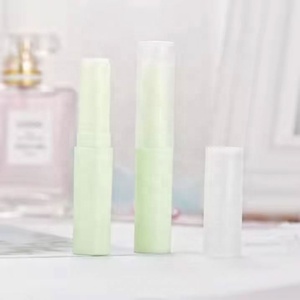 Round Shape 4g Plastic PP Lipstick Tube DIY Lip Balm Container Lip <b>Gloss</b> Tubes - Product Image 5