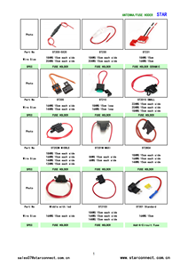 Portafusibile per Auto piccolo personalizzato 12 AWG portafusibile automobilistico impermeabile resistente all'acqua con coperchio portafusibile automatico in linea - Product Image 4