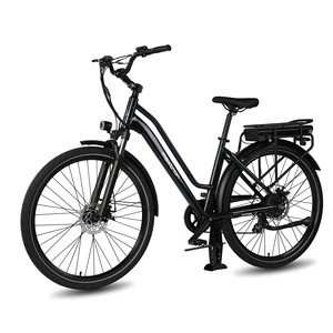 Bicicleta Eléctrica de 36V 13Ah con Marco de Aleación de Aluminio, 7 Velocidades, Urbana, para Mujeres Adultas, 250W, 25km/h, Stock en la UE - Product Image 4