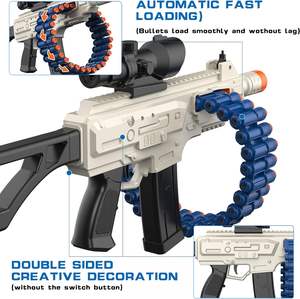 Lançador de Brinquedo AK com Carregador para 30 Dardos, Arma Elétrica Automática de Repetição com Bala Macia, Brinquedos de Tiro ao Ar Livre - Product Image 6