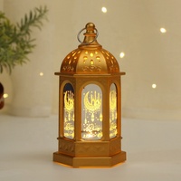 Kanlong Maroc simple européen vintage vent lampe château bougeoir Ramadan décoration lumières