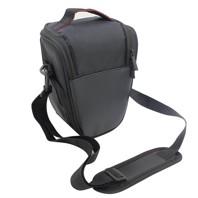 Nylon Camera Waterproof Bag Soft Carrying Case Bag for Canon EOS G1 G3 G5 G7 G9 for Nikon D5200 D5100 Digital Camera Storage Bag