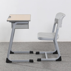 Conjunto de escritorio y silla escolar National Industry School KD06 de material ABS para uso en el aula y en el estudio en casa. - Product Image 1