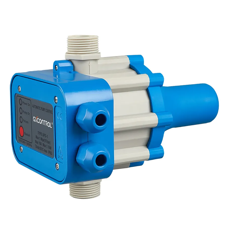 Regolazione Euro Manuale Elettrico Riavvio interruttore di pressione per la pompa dell'acqua automatico di controllo della pompa di pressione di controllo della pompa