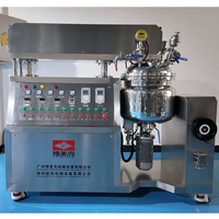 Machine à mélanger les détergents, émulsifiant sous vide, mélangeur homogénéisateur, fabricant de machines à mélanger en acier inoxydable