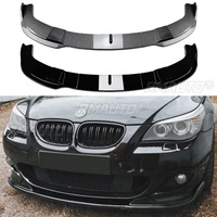 Pour BMW série 5 E60 E61 M Sport 2005-2010 Kit carrosserie pare-chocs avant séparateurs pare-chocs avant protecteur becquet avant accessoires de voiture