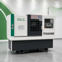 Machine à tourner CNC TCK6340S à alimentation directe d'usine, type à gangues, rail de guidage de qualité C3 Taïwan, banc incliné horizontal pour pièces métalliques