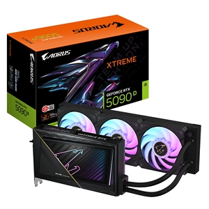Nouvelle arrivée AORUS RTX 5090 D XTREME WATERFORCE 32G GDDR7 Carte graphique de jeu GPU pour PC de jeu de bureau - Product Image 1