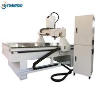 Routeur CNC 4 axes YN 1325 Laguna avec axe rotatif, haute qualité et fonctionnement stable, pour le bois et le PVC, moteur servo 5KW