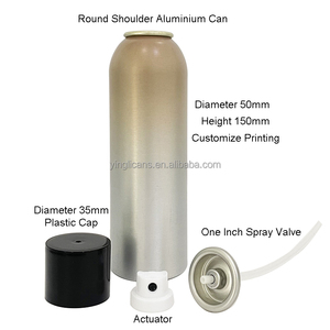 Lata de <span class=keywords><strong>aerosol</strong></span> de aluminio con impresión personalizada para <span class=keywords><strong>aerosol</strong></span> corporal Pedido mínimo 20000PCS - Product Image 2