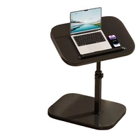 Table basse moderne pivotante et relevable pour salon et chambre à coucher, petite table de chevet avec étagère, mobilier de maison