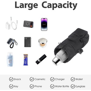 All'ingrosso basso moq 40 oz porta bottiglia di acqua personalizzato borsa di trasporto con cinturino con tasca del telefono - Product Image 3