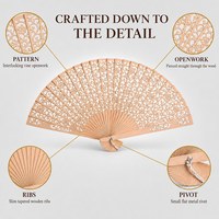 Éventail pliant en bois, éventail à main personnalisé, éventail de mariage, cadeaux en gros, logo personnalisé, tissu personnalisé, pliable