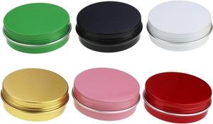 Envase de Aluminio de 60 ml, Recargable, con Tapa Transparente de Rosca, Redonda, para Cosméticos, Bálsamo Labial, Crema - Product Image 2