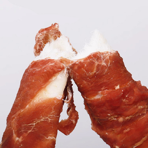 Fábrica de comida OEM para perros y gatos, venta al por mayor, recompensa de entrenamiento, dientes limpios, palo de cuero envuelto con cecina de pato, aperitivos para mascotas, golosinas para perros y gatos - Product Image 4