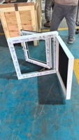 Ventanas de PVC de Alta Calidad NFRC AS2047 CE TOMA, Ventanas Corredizas de Doble Acristalamiento UPVC, Ventanas Abatibles, Ventana Arqueada UPVC