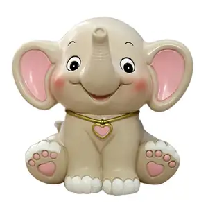 Kinderen Kawaii Safe Box Speelgoed Reizen Meisjes Jongens Decoratieve Opbergdoos Olifant Spaarpot