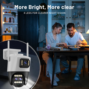 Sistema de Vigilancia IP con Visión Nocturna, Audio Bidireccional, Zoom 10x, Pantalla Dual y Tres Lentes, con Aplicación <span class=keywords><strong>ICSee</strong></span> - Product Image 6