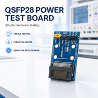 Carte de test de puissance pour transceiver QSFP28 100G, module optique, dispositif d'agîtement pour l'entretien et la réparation des opérateurs de télécommunications
