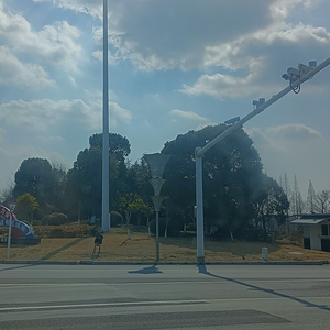 Poste de monitoreo de poste de cámara CCTV de acero galvanizado de Venta caliente <span class=keywords><strong>para</strong></span> exteriores - Product Image 4