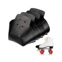 Stock Sure-Grip Leather Toe Cape Guards Protecteurs Flat Quad Roller Skate Capsed Cover