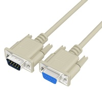 Câble Db9 série Db9 mâle vers femelle, lot de 10 pièces, cordon de Modem nuod