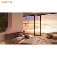 Ventanas Corredizas de Aluminio con Aislamiento Acústico para Viviendas Residenciales, Directas de Fábrica Wazzor, Impermeables y de Ahorro Energético