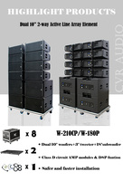 Système de sonorisation Line Array bidirectionnel puissant CVR, 10 pouces, vente flash, néodyme, professionnel, caisson de basses de 18 pouces pour extérieur