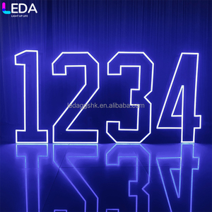 LEDA Éclairage Numérique Extérieur pour Événements, Grandes Lumières Numériques RGB Pliables et Détachables en Métal pour Mariages - Product Image 3