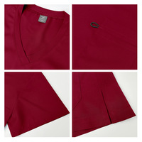Ensemble d'uniformes médicaux pour femmes, sur mesure, pour infirmières, médecins, esthéticiennes, hôpital, extensible, uniforme d'infirmière, uniforme médical