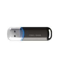 ADATA C906 Flash Drive USB, perangkat penyimpanan Pen Drive kecepatan tinggi 4GB 8GB 16GB 32GB 64GB USB 2.0 untuk PC U Disk