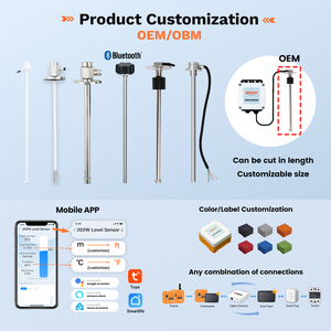 Moray me502 có thể được cắt tự do nhôm nhiên liệu hệ thống giám sát điện dung đo mức nhiên liệu cảm biến mức chất lỏng - Product Image 5