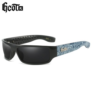 Gafas <span class=keywords><strong>de</strong></span> Sol Deportivas Unisex GCOTX G283 Estilo Chicano Biker Gang Moda Hip-Hop Costa Oeste <span class=keywords><strong>Lentes</strong></span> Ópticas Polarizadas TAC UV400 - Product Image 4