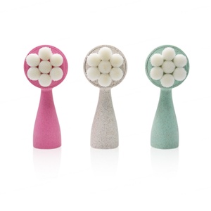 Brosse nettoyante électrique 2-en-1 pour le visage, fonctionnement manuel, outil de nettoyage du visage et de soin de la peau - Product Image 1