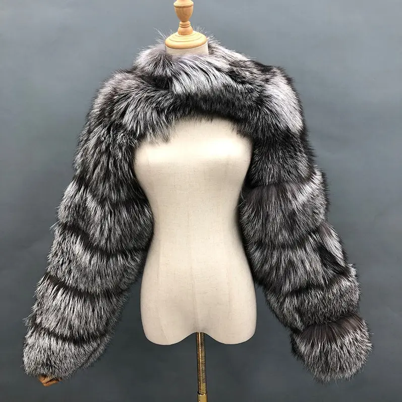Caiheng Wholesale Women's Fur Coat 2022 Winter New Style Faux Fox Fur Fashion Autumn Winter Coats New Style Women's Clothes