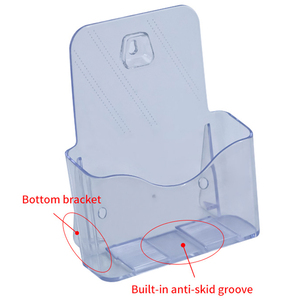 מפעל אספקת ברור אקריליק מחזיק חוברת עלון חוברת חוברת תפריט נייר Stand שקוף כרטיס תצוגת Stand - Product Image 4